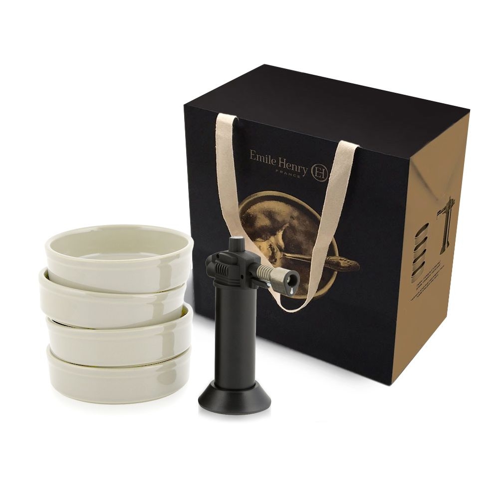 Emile Henry - Créme Brûlée Set - Argile