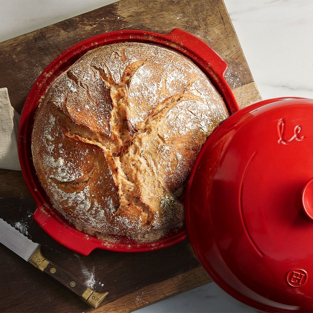 Emile Henry - Bread Cloche Set - Grand Cru