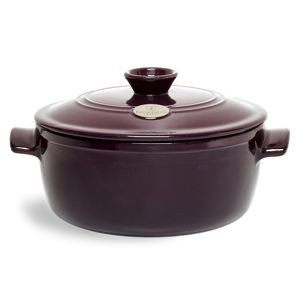 Emile Henry - Round Stewpot 24 cm - Figue