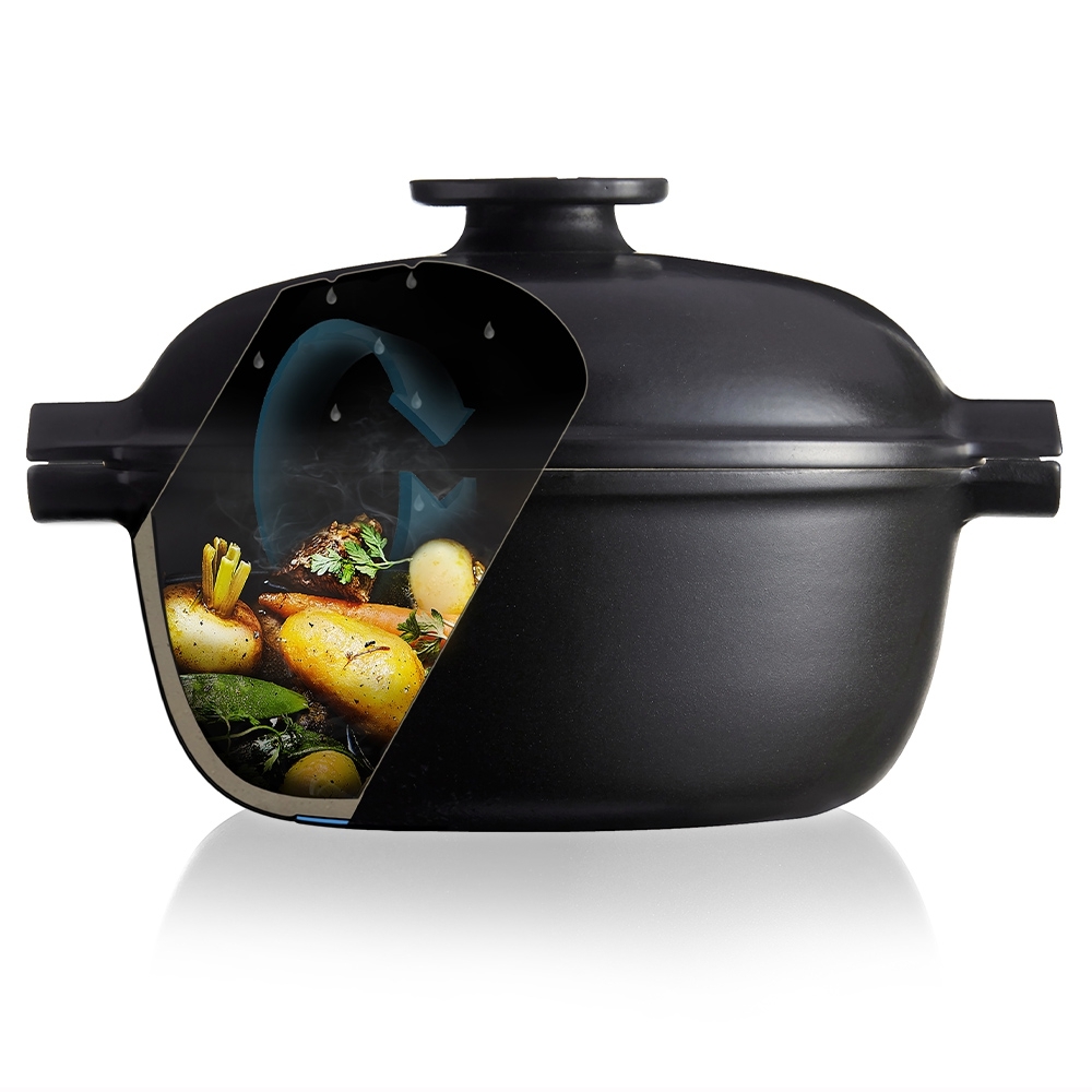 Emile Henry - Delight - Runder Schmortopf Ø 27 I 4 L