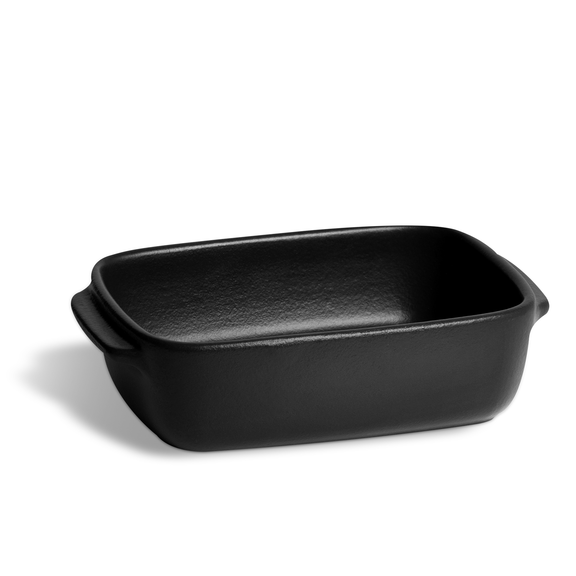 Emile Henry - SOLO Mini rectangular Dish 18 x 12 cm I 600 ml - Basalt