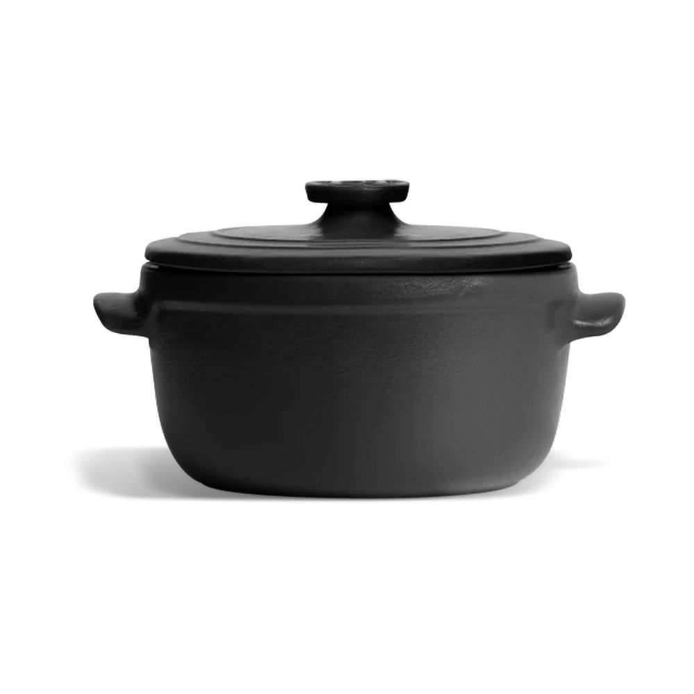 Emile Henry - SOLO Mini-Kasserolle Ø 17 cm I 650 ml - Basalt