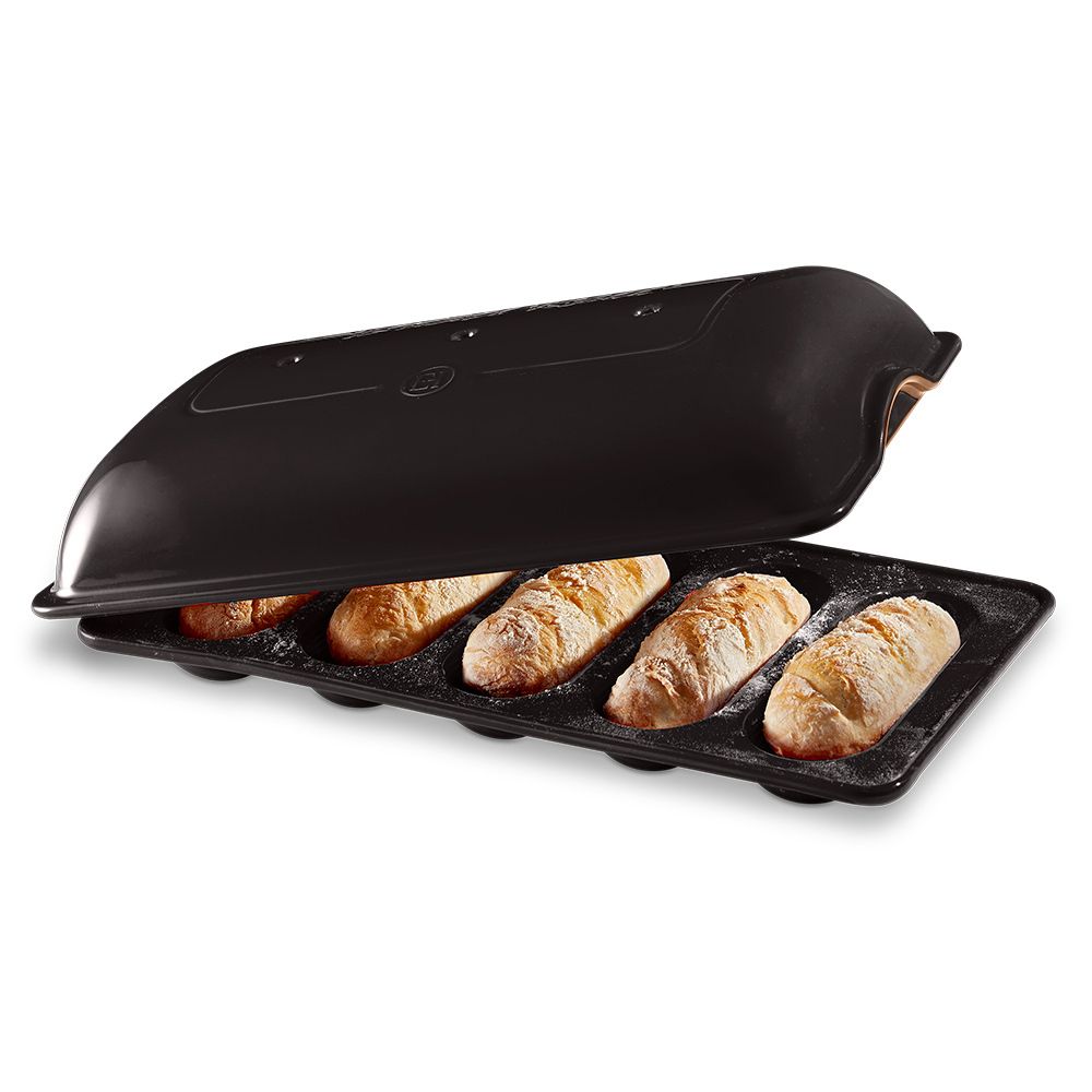 Emile Henry - Mini Baguette Set 39 x 23 cm - Fusain