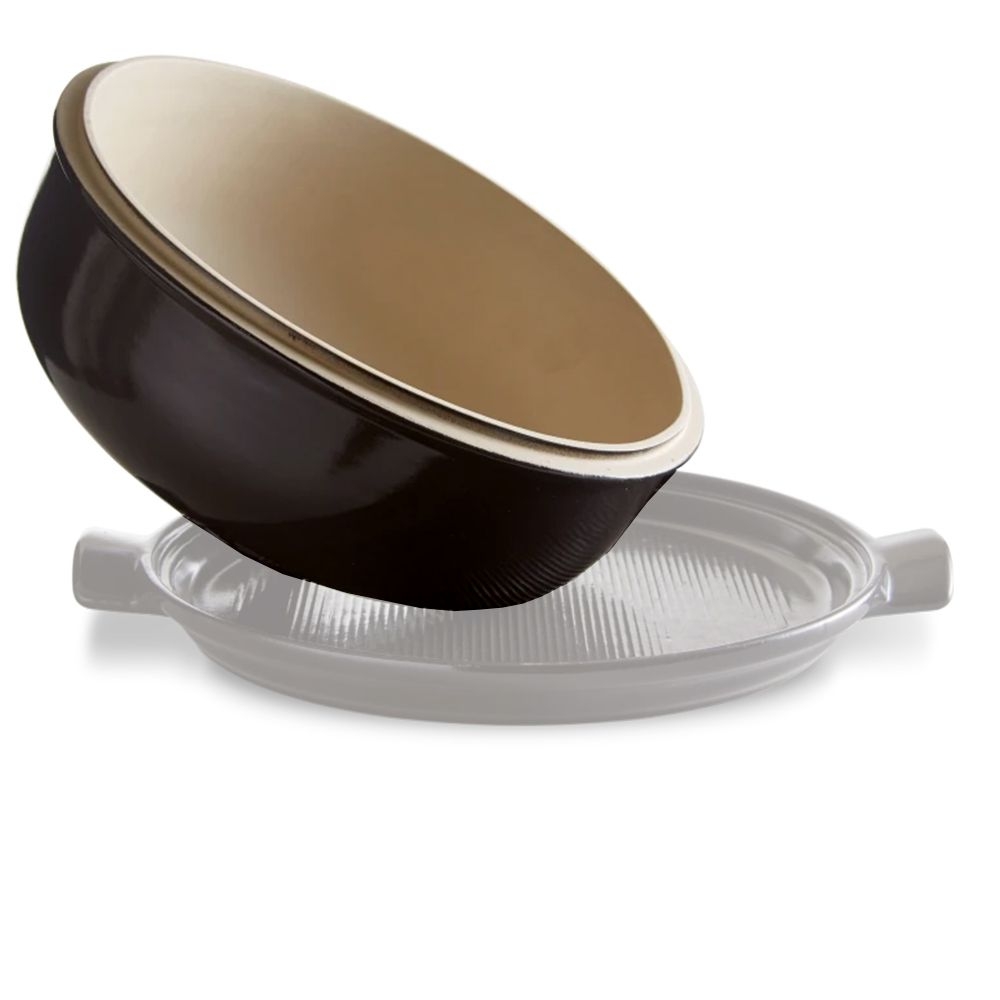 Emile Henry - Brotback-Set Ersatzglocke - Fusain