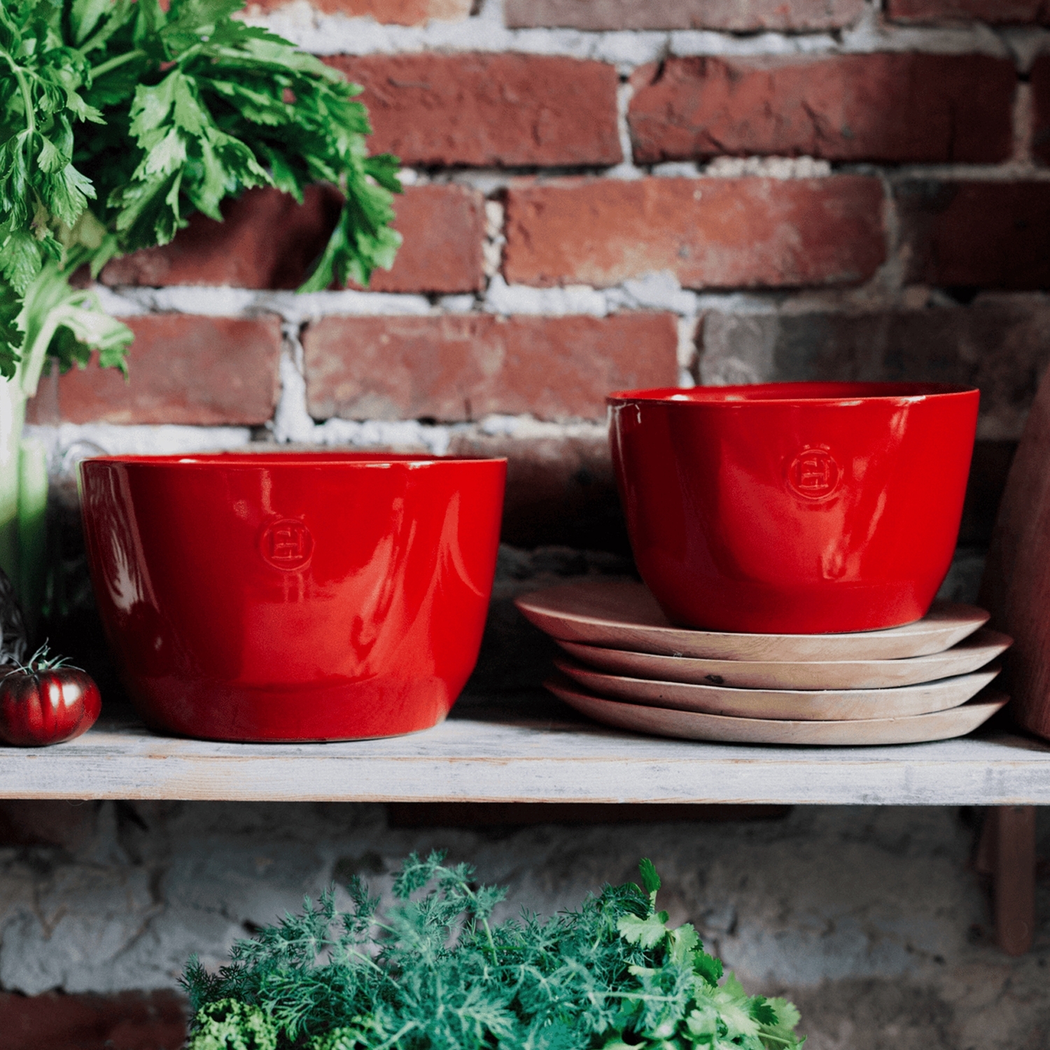 Emile Henry - Salatschüssel L | 2 L