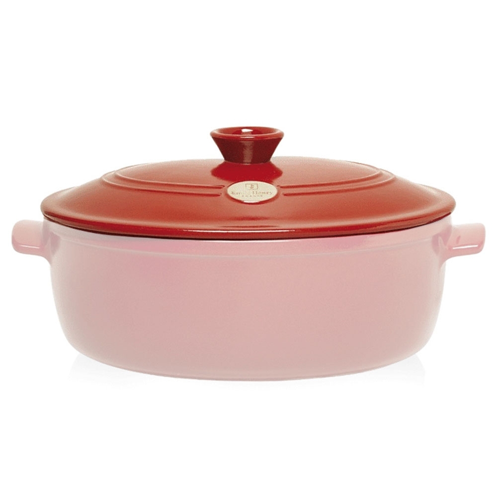 Emile Henry - Ovaler Schmortopf Ersatzdeckel Ø 29 cm - Grand Cru