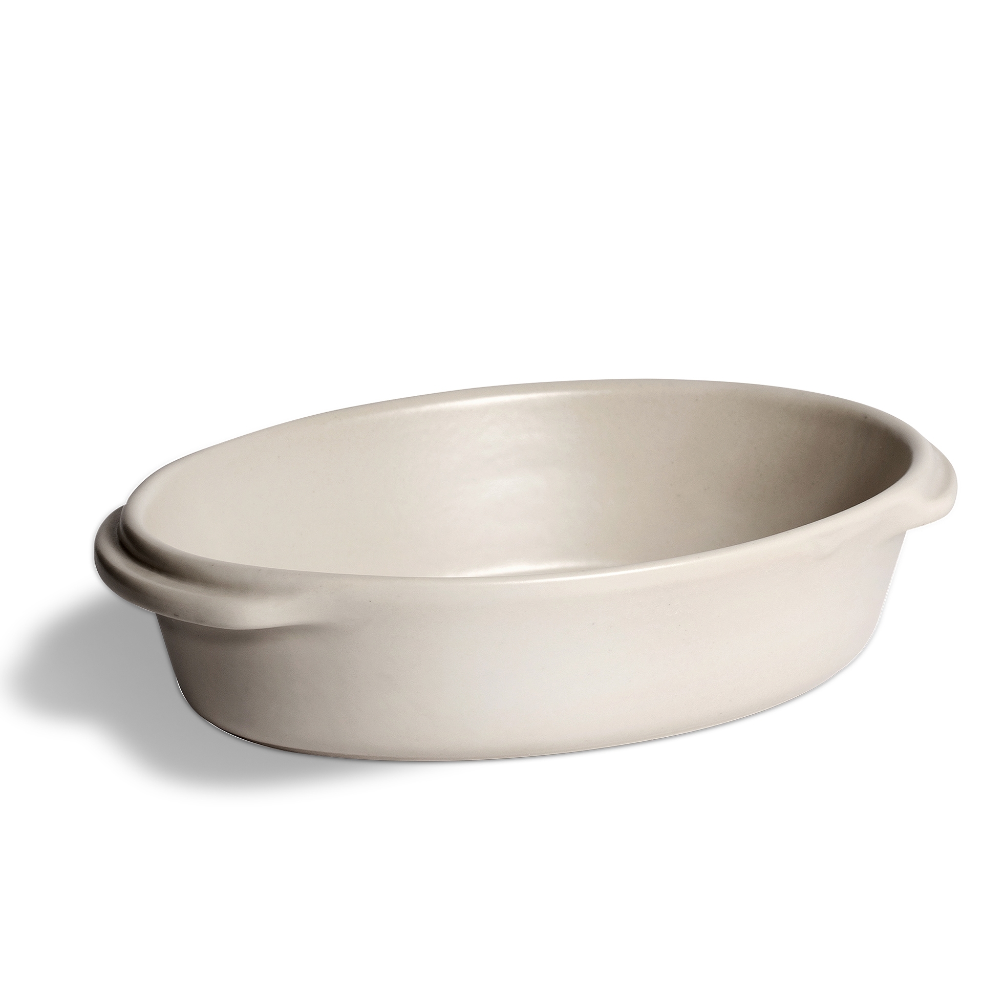 Emile Henry - SOLO Mini oval Dish 20 x 12 cm I 650 ml - Opale