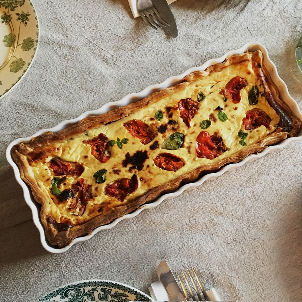 Emile Henry - Kuchenform / Tarteform lang