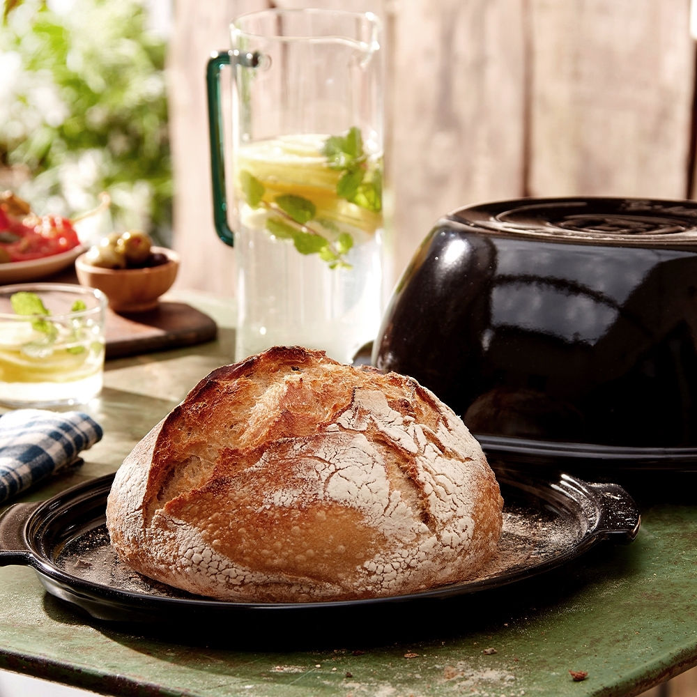 Emile Henry - Brot Set rund - Fusain Emile Henry - Brot Set rund - Fusain