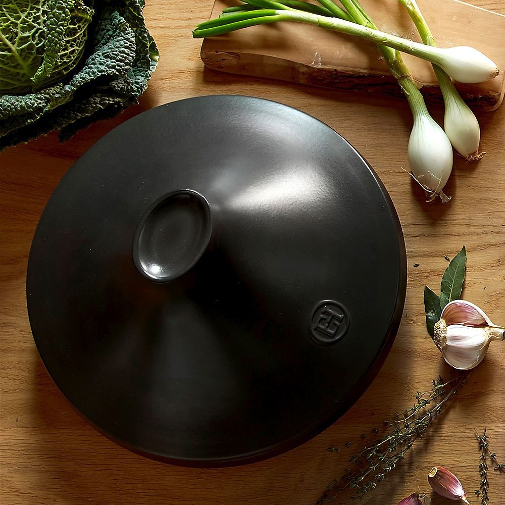 Emile Henry - Delight - Tajine Ø 33 cm I 4 L Schwarz