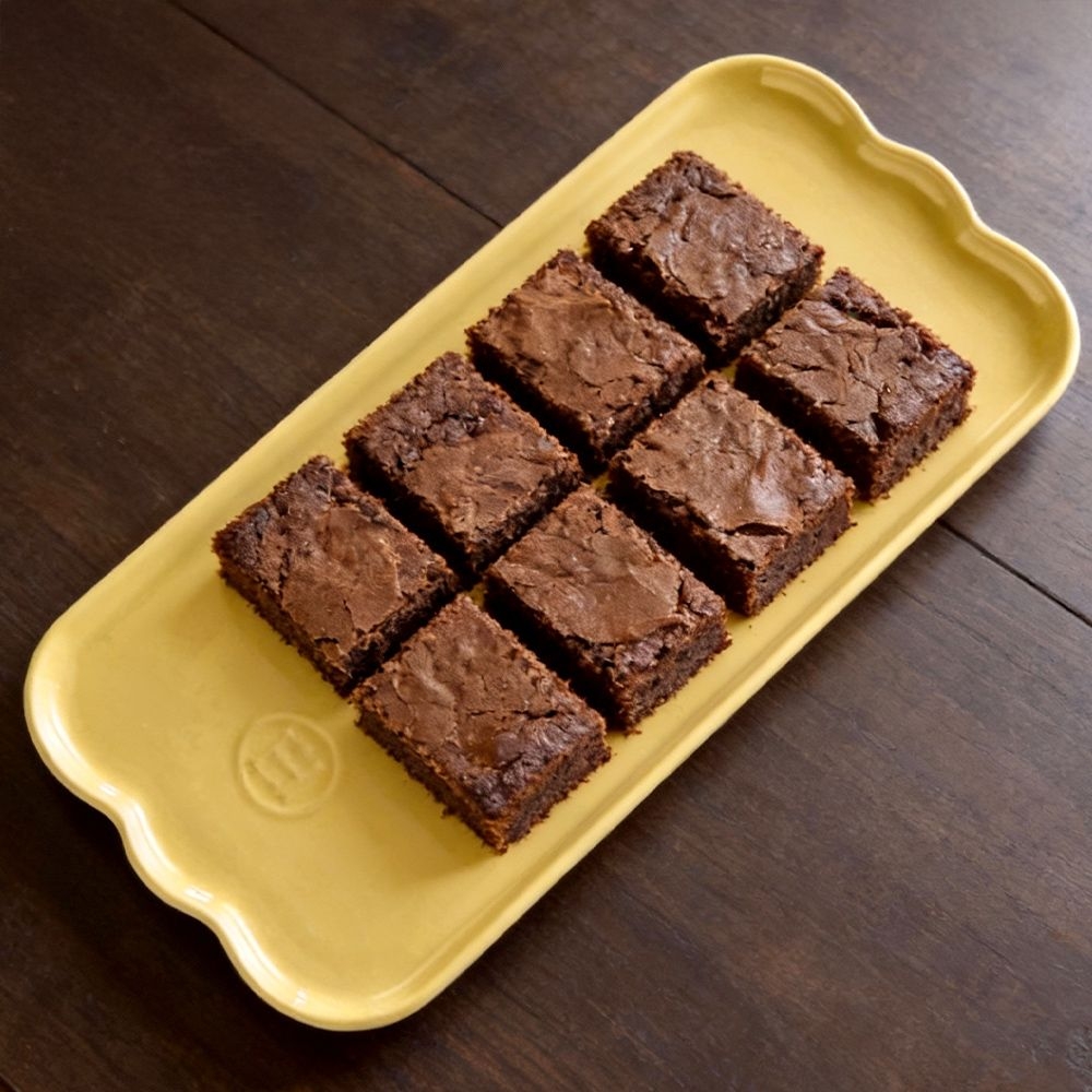 Emile Henry - Servierteller 31,5 x 15 cm  - Madeleine | Jaune Vanille