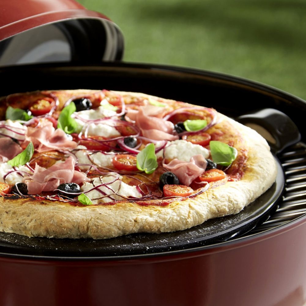 Emile Henry - Pizzastein rund 37 cm - Fusain Emile Henry - Pizzastein rund 37 cm - Fusain