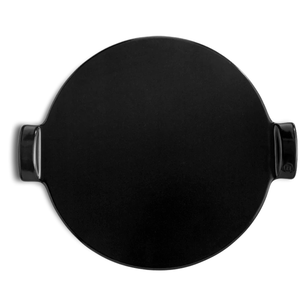 Emile Henry - Pizzastein rund 37 cm - Fusain Emile Henry - Pizzastein rund 37 cm - Fusain