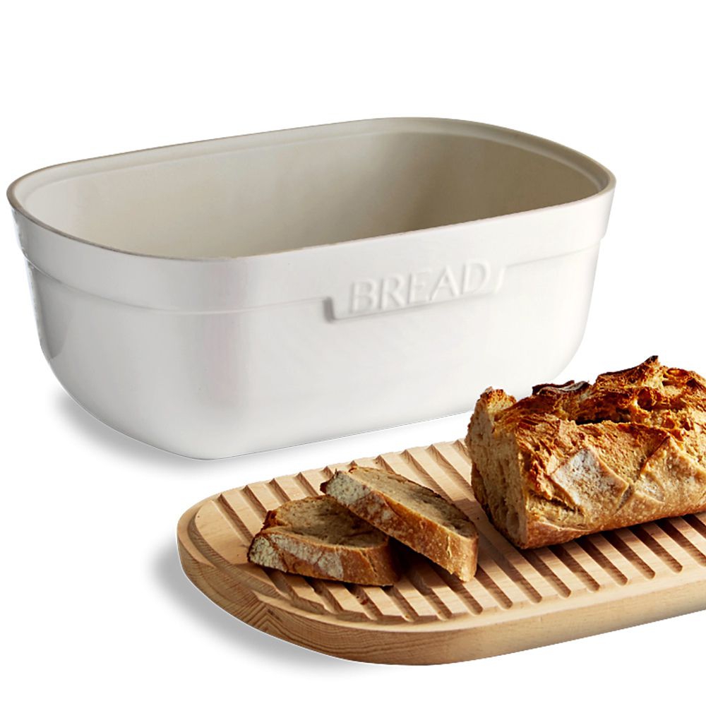 Emile Henry - Bread Box With cutting board