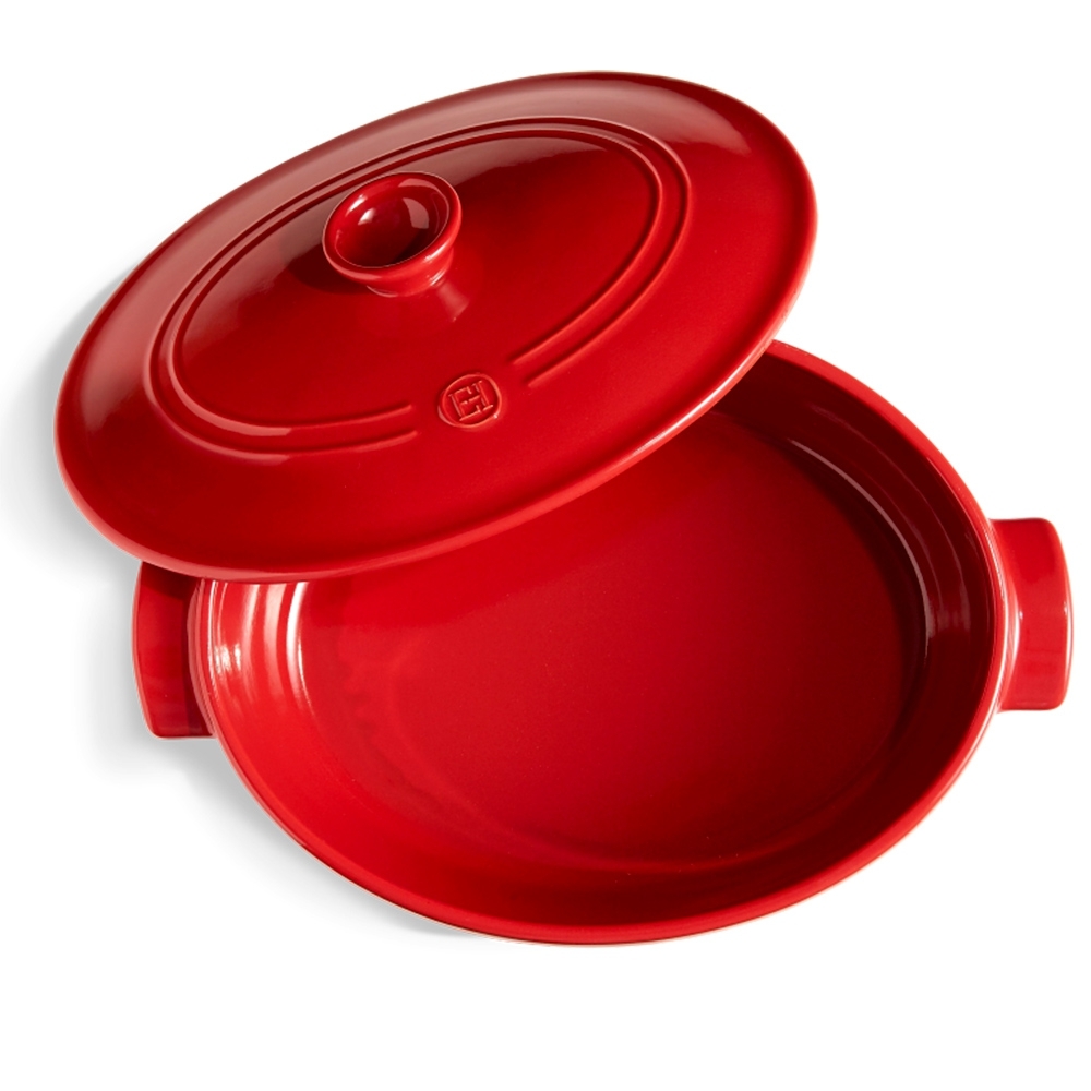 Emile Henry - Oval stewpot  6 L Emile Henry - Oval stewpot  6 L