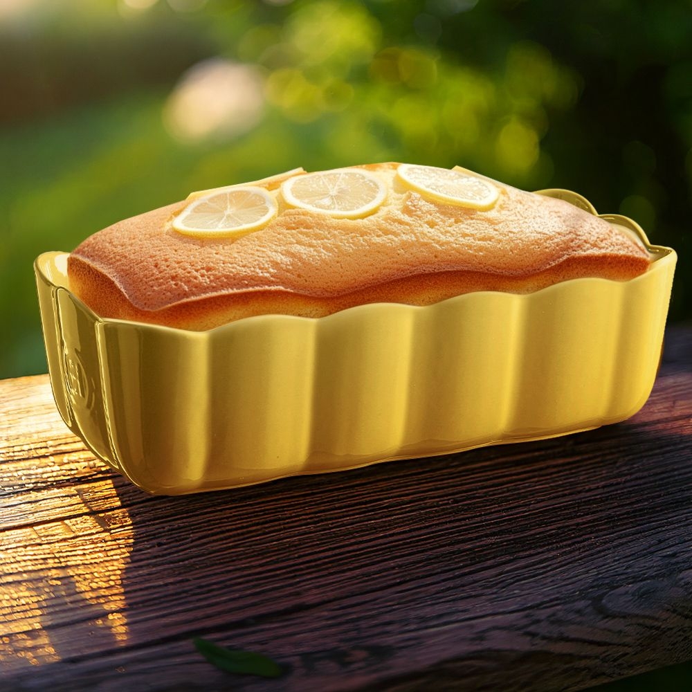 Emile Henry - Kastenform 29 x 13,5 cm - Madeleine | Jaune Vanille