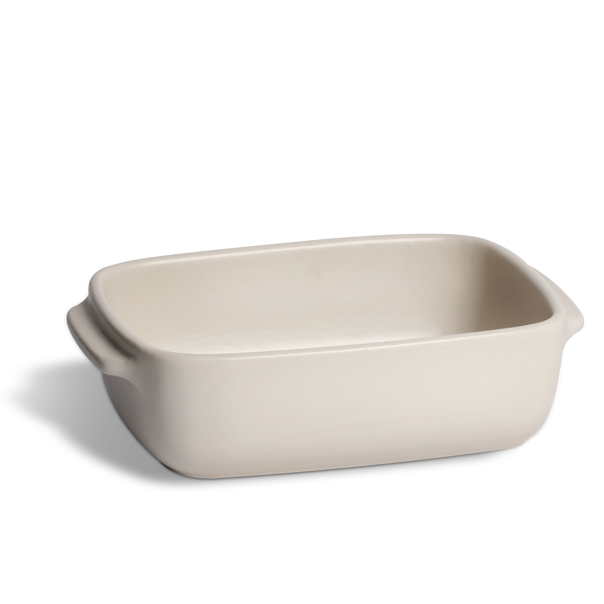 Emile Henry - SOLO Mini rectangular Dish 18 x 12 cm I 600 ml - Opale