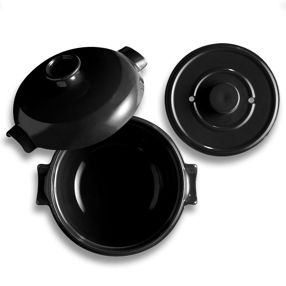 Emile Henry - Reistopf 2,5 L - Fusain Emile Henry - Reistopf 2,5 L - Fusain