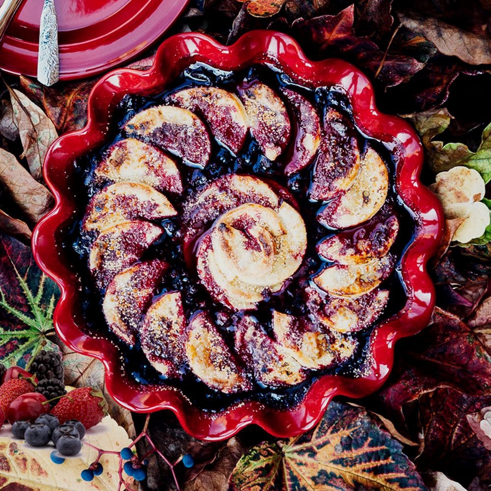 Emile Henry Ruffled Tart dish 32 cm