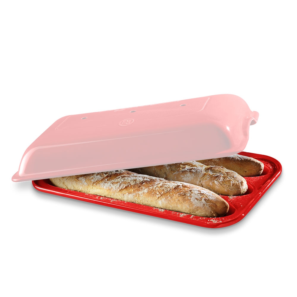 Emile Henry - Baguettes Set Replacement Mould - Red