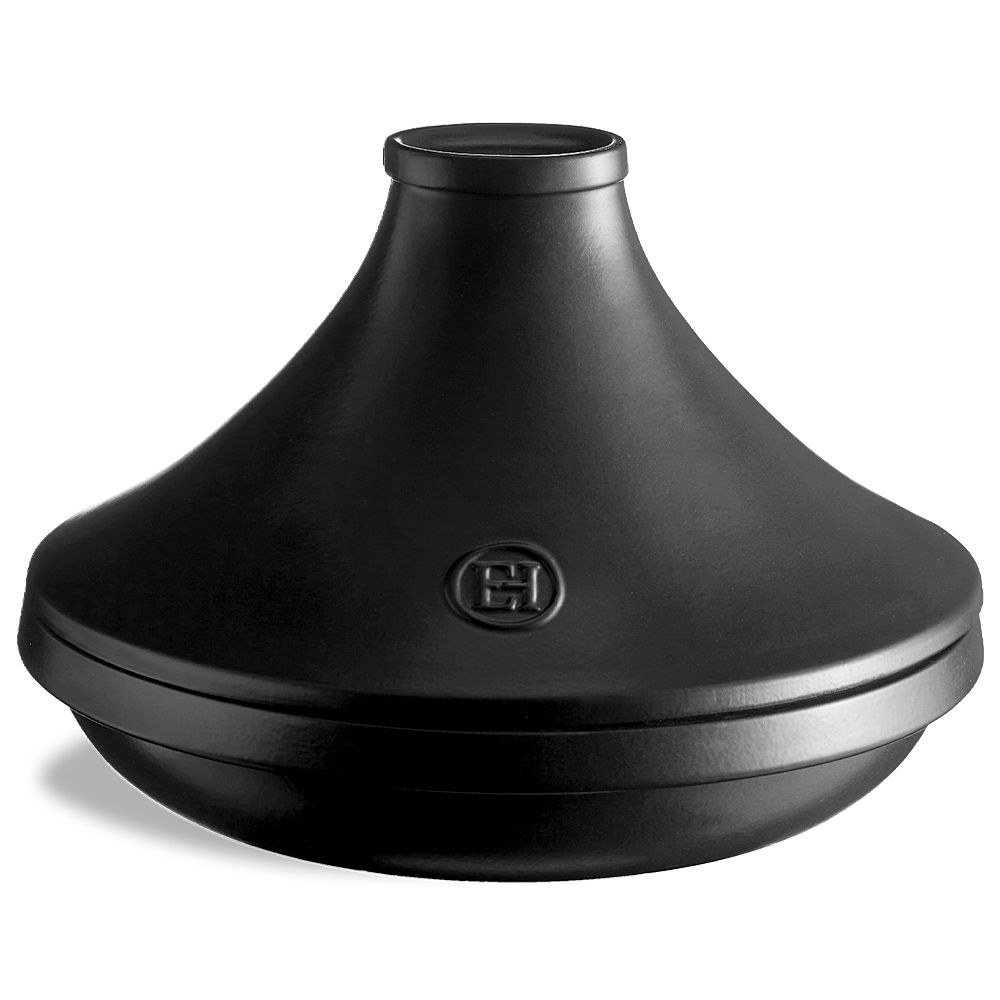 Emile Henry - Delight - Tagine Unterteil Schwarz 6632 / 9566