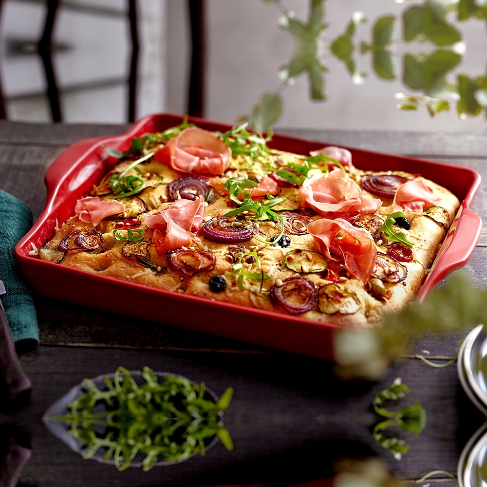 Emile Henry - Focaccia Brotbackform  I Grand Cru Emile Henry - Focaccia Brotbackform  I Grand Cru