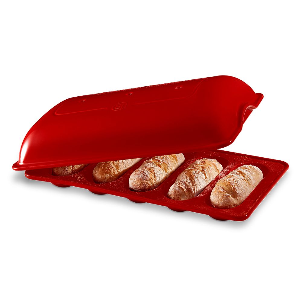 Emile Henry - Mini Baguette Set 39 x 23 cm - Grand Cru Emile Henry - Mini Baguette Set 39 x 23 cm - Grand Cru